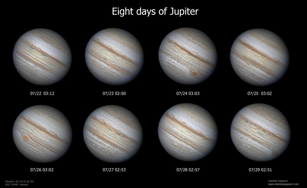 Giove corso Imaging Planetario