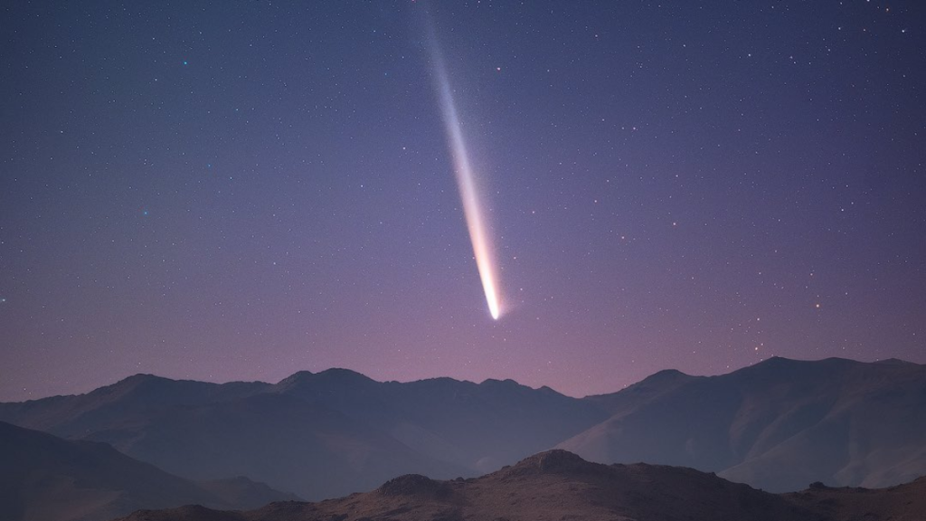 cometa C/2023 A3 (Tsuchinshan-ATLAS) nel cielo di Ottobre 2024