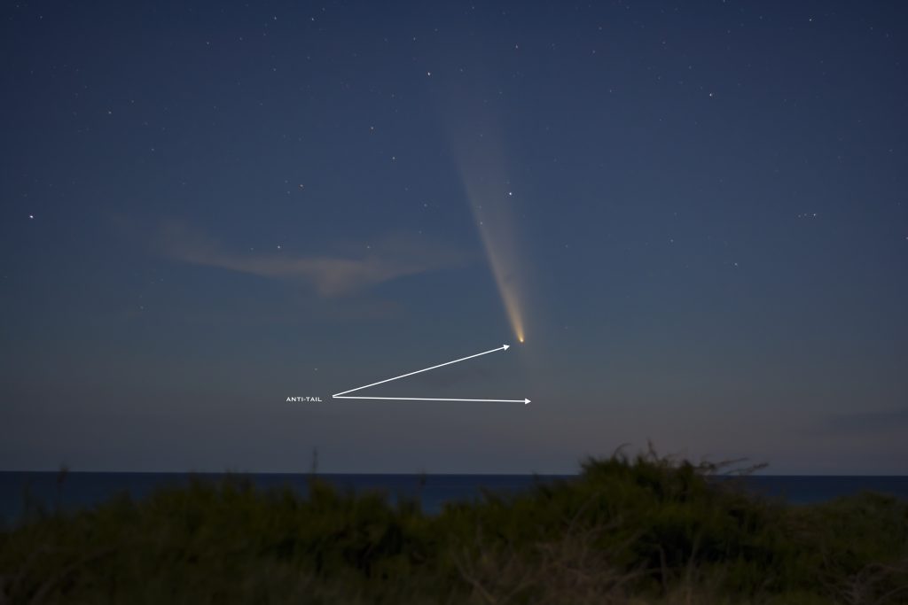 La cometa C/2023 A3 (Tsuchinshan-ATLAS)