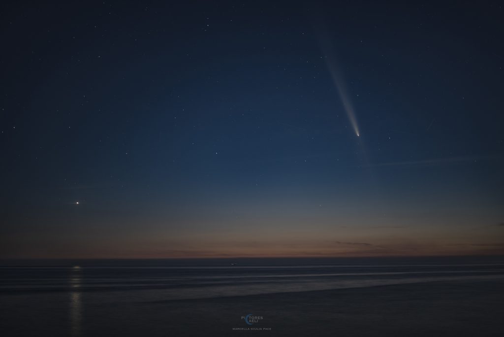 La cometa C/2023 A3 (Tsuchinshan-ATLAS)