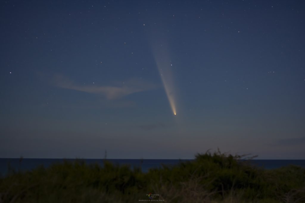 La cometa C/2023 A3 (Tsuchinshan-ATLAS)