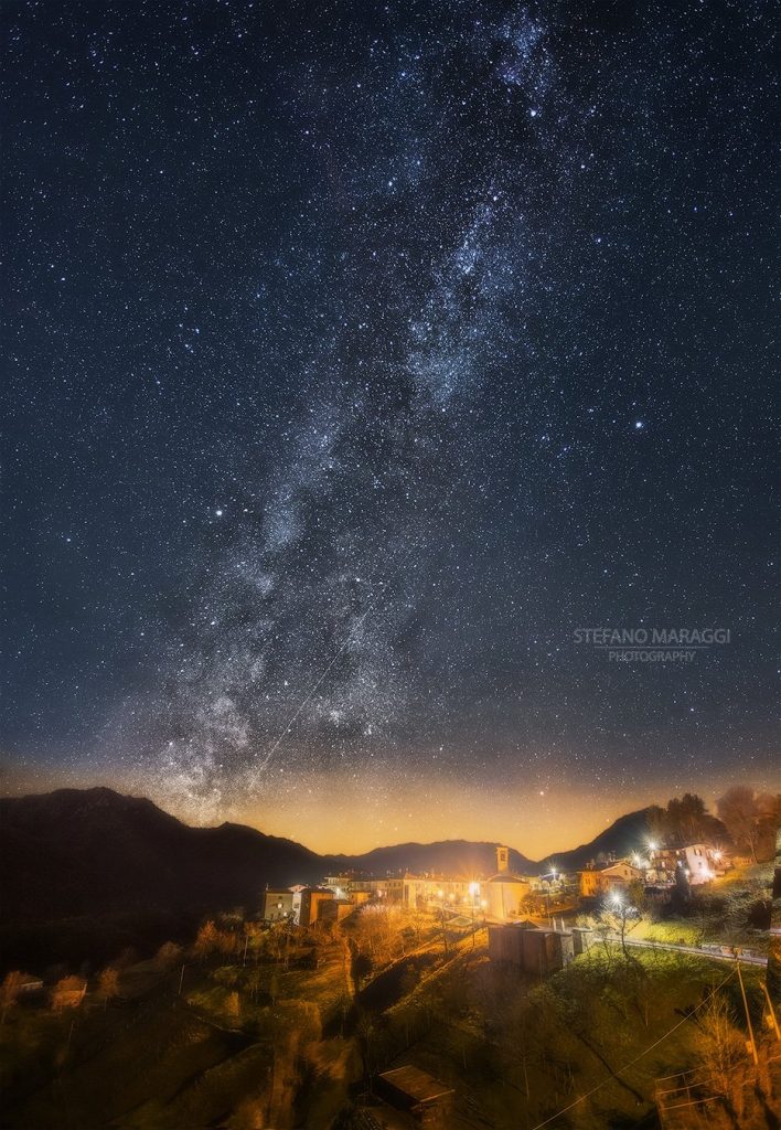 Via Lattea nel cielo di Novembre
