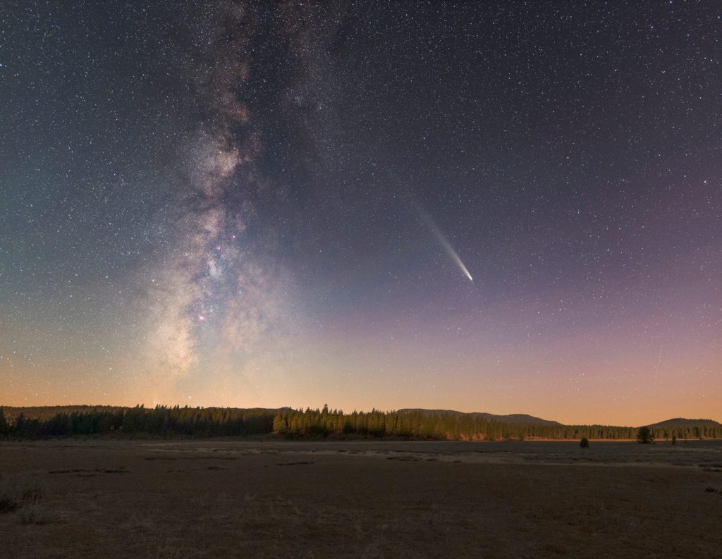 la C2023 A3 e Via Lattea