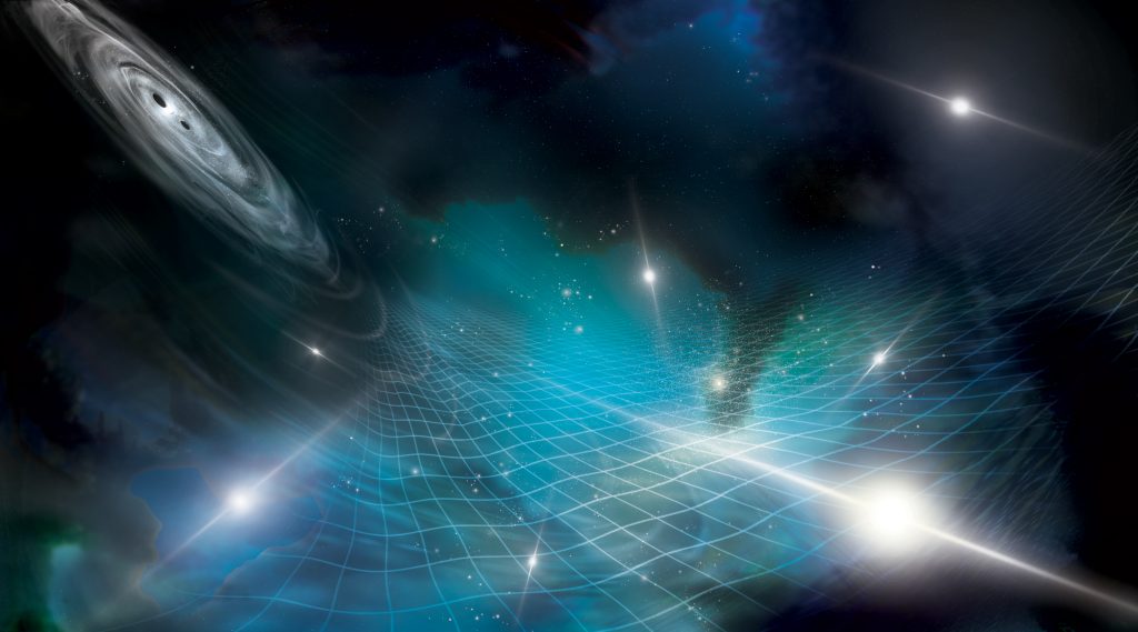 Onde gravitazionali spaziotempo