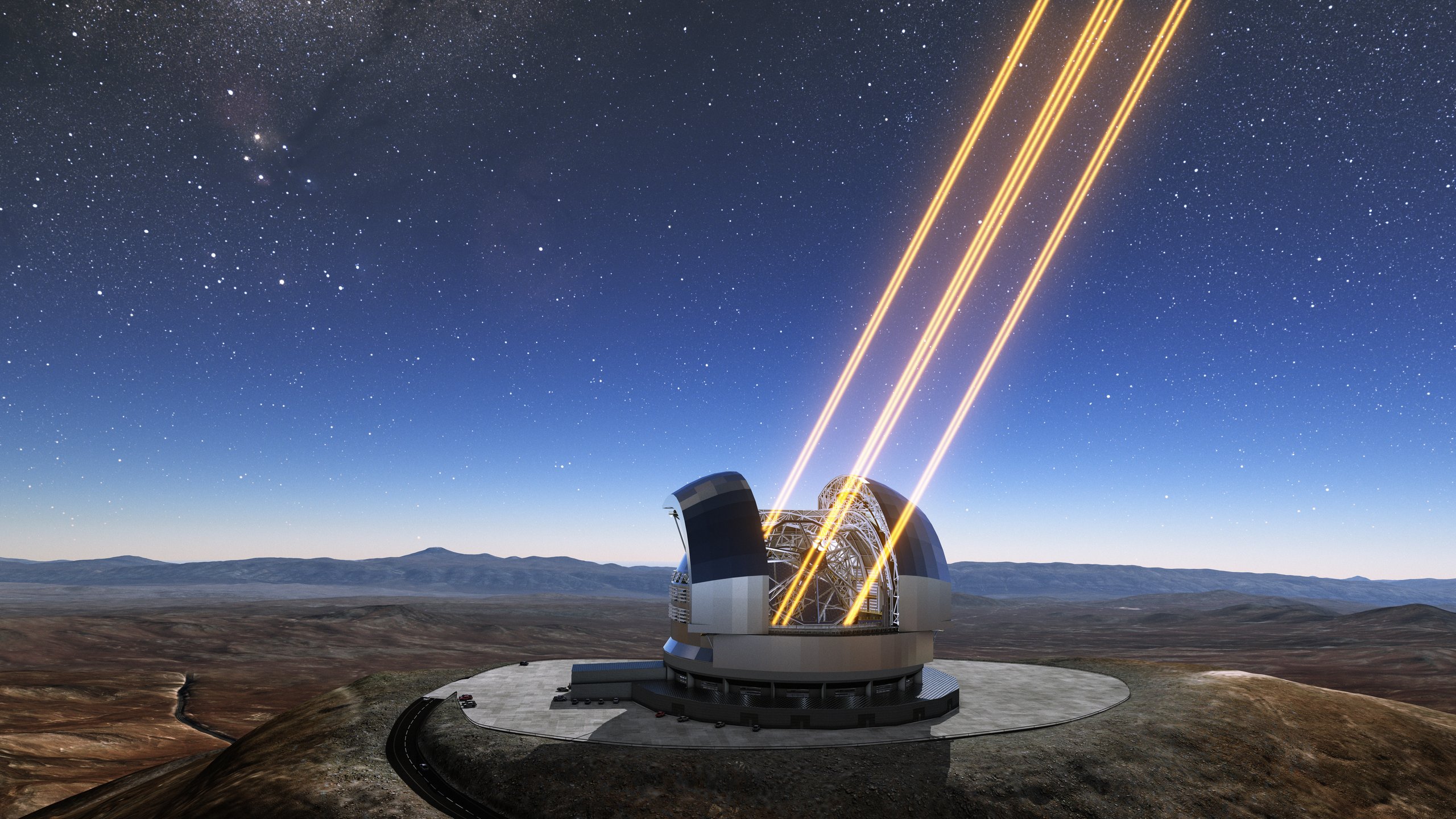 ELT telescopio più grande del mondo - Cile