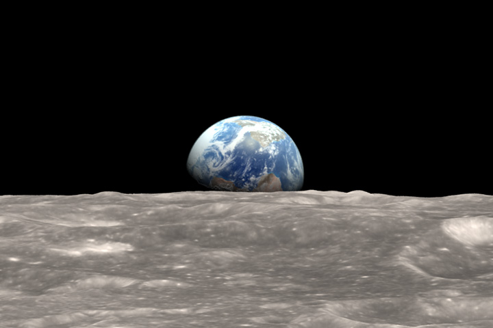 Natale Luna Terra Earthrise