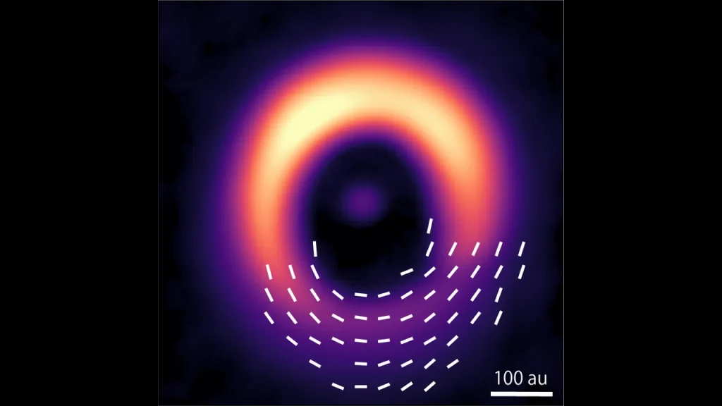 Polarizzazione disco protoplanetario