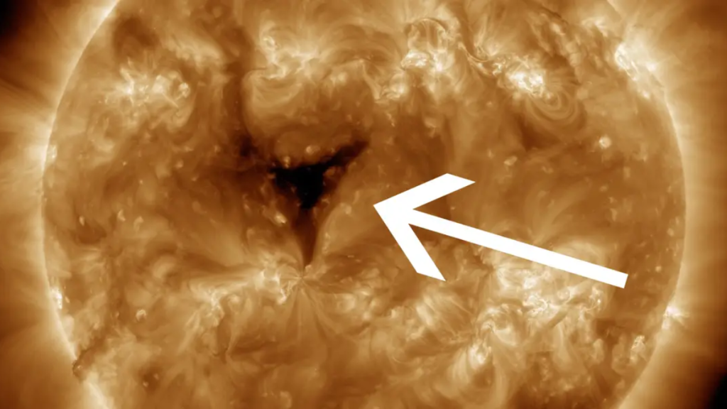 Buco coronale Sole