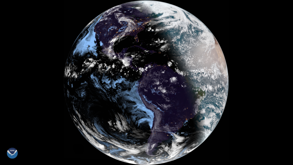La Terra ripresa nel giorno del solstizio