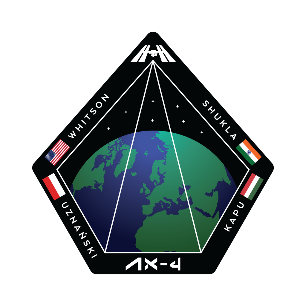 Patch ufficiale di missione AX-4