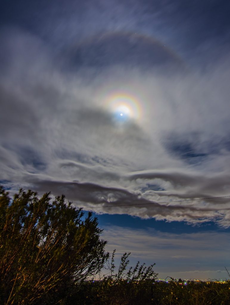 Aureole e Corone: il cielo dipinto dalla diffrazione