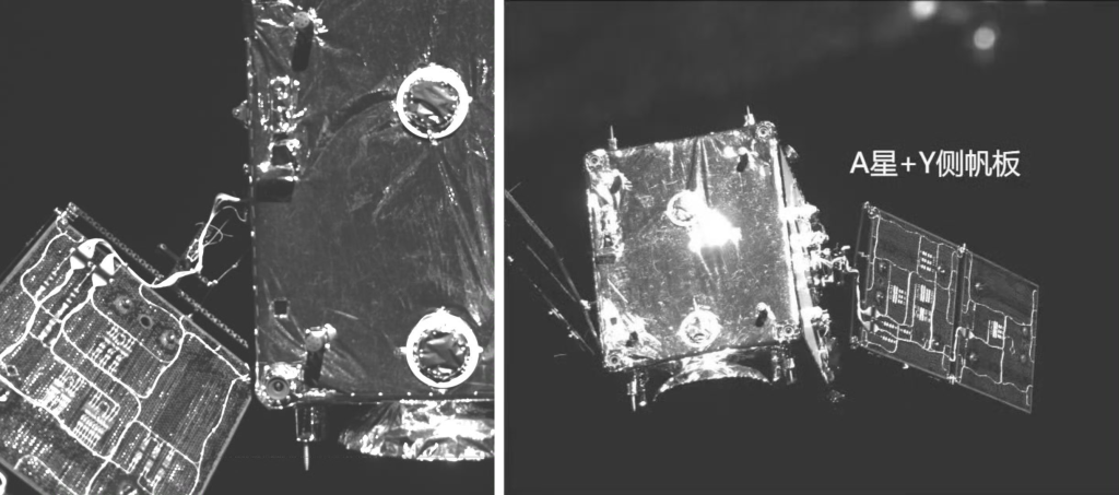 Nella foto: il veicolo cinese DRO-B, protagonista di un fallimento di missione nel 2024 e ora al centro delle ipotesi sull’oggetto luminoso apparso nei cieli della Russia centrale. Fonte: CNSA / media ufficiali cinesi