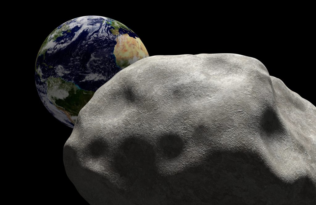 Asteroide in direzione del pianeta Terra