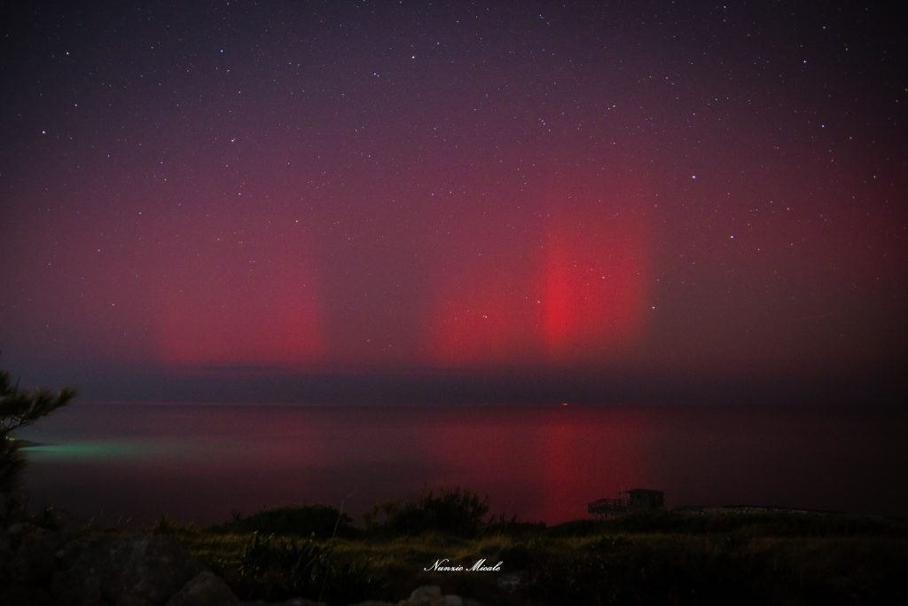 Aurora boreale in Italia