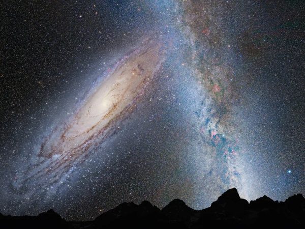 Via Lattea Andromeda