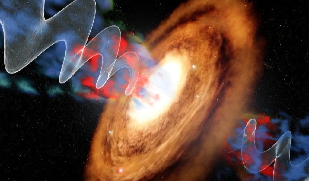 Il James Webb ha appena visto un buco nero "spegnere" la sua galassia