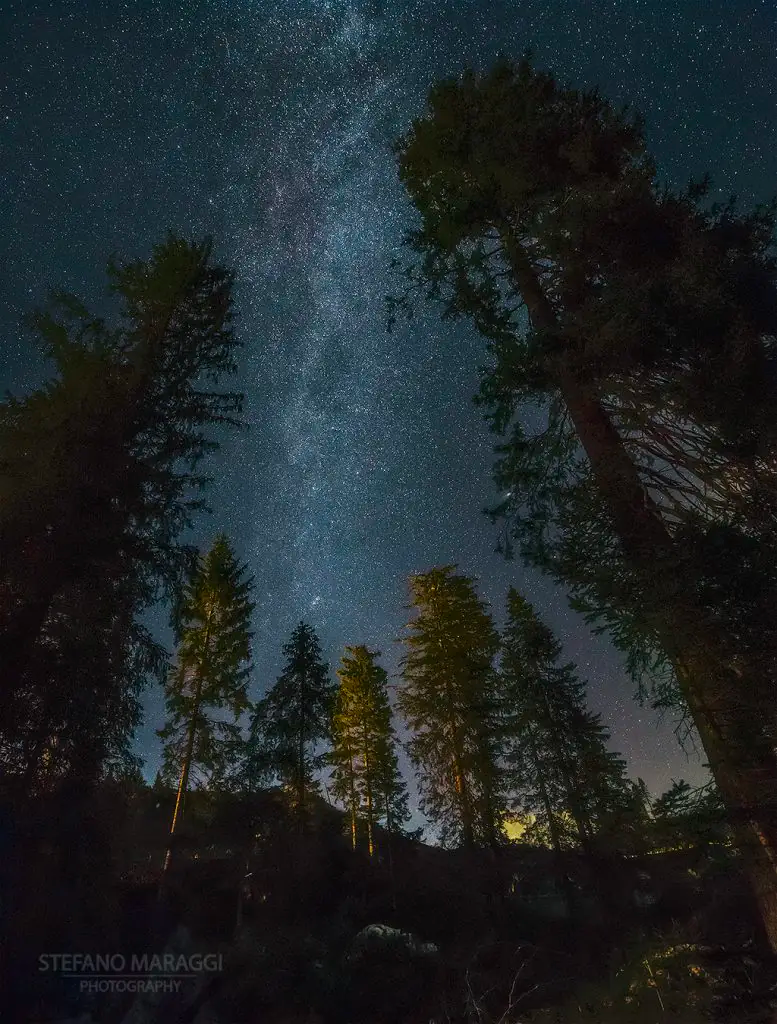 Via Lattea nel cielo di febbraio