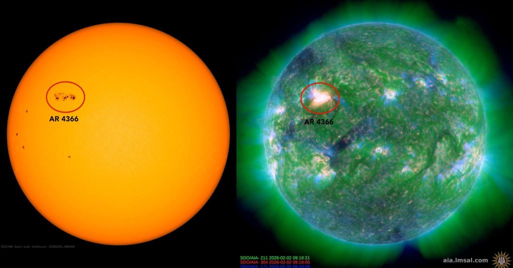 La tempesta solare del 5 febbraio potrebbe essere più intensa del previsto