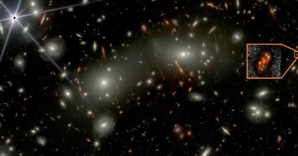 Galassia ripresa dal James Webb