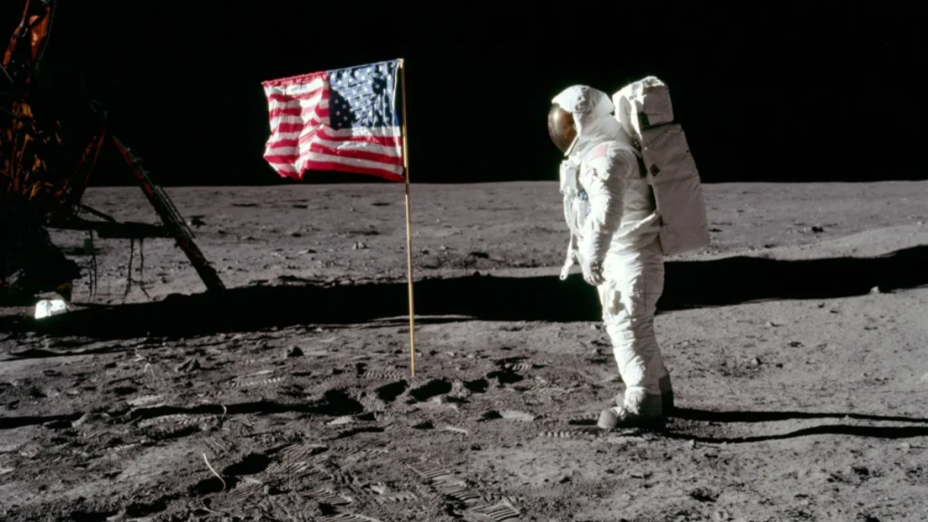 Aldrin uomo sulla Luna