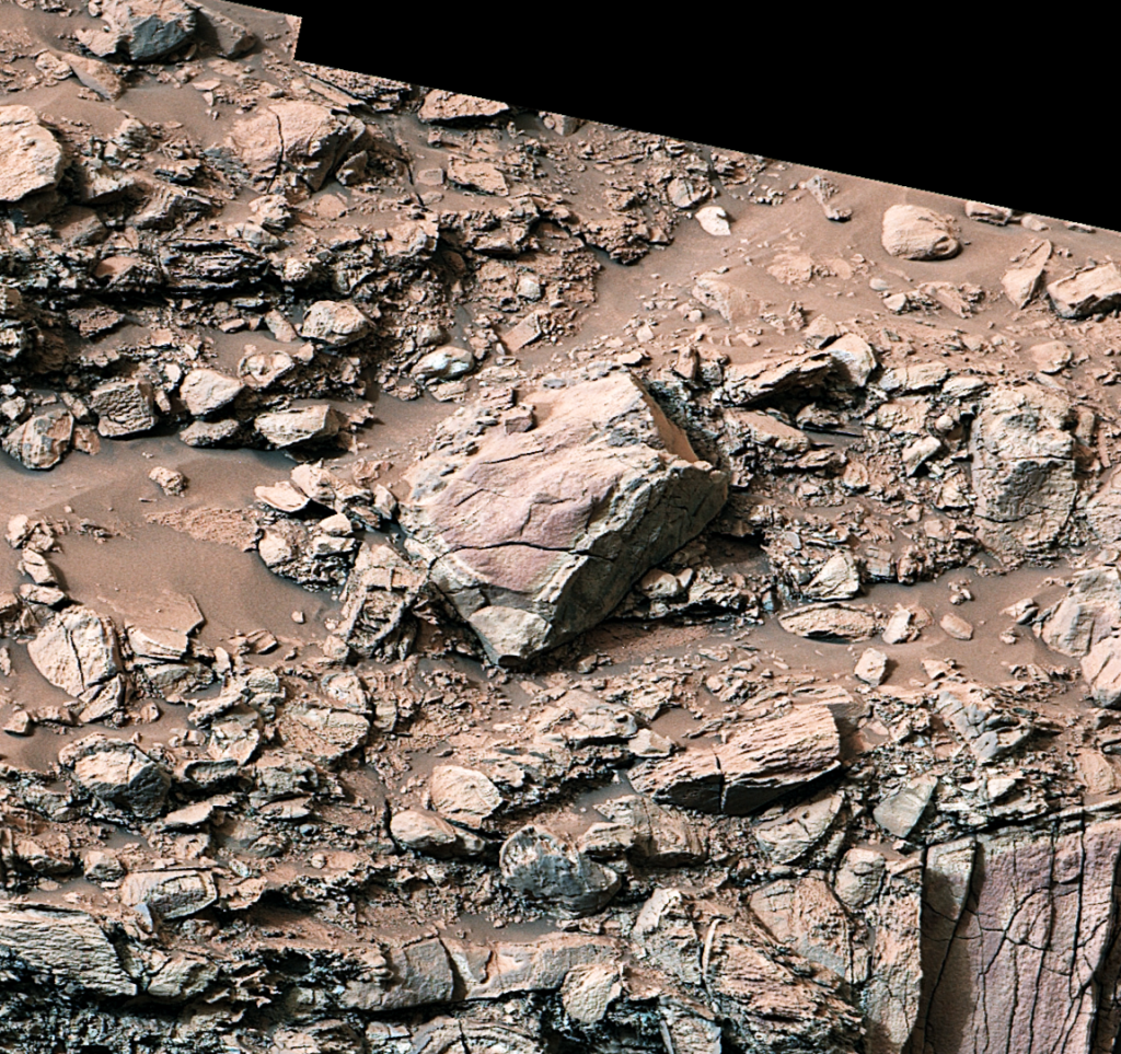 Curiosity Marte, pianeta rosso