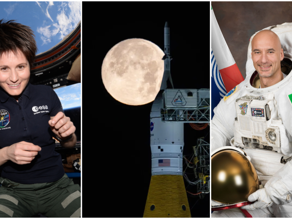 Astronauta, Parmitano, Cristoforetti, Luna