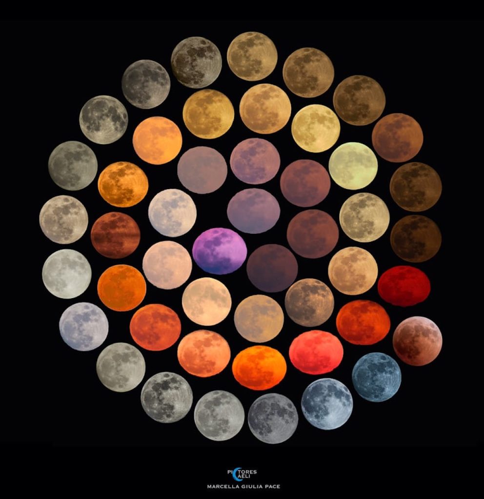 Colori del nostro Satellite