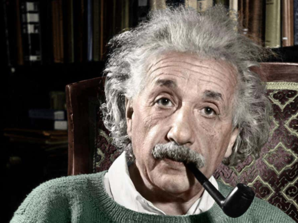 Lo scienziato Albert Einstein