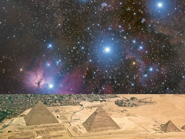 Piramidi, cintura di Orione