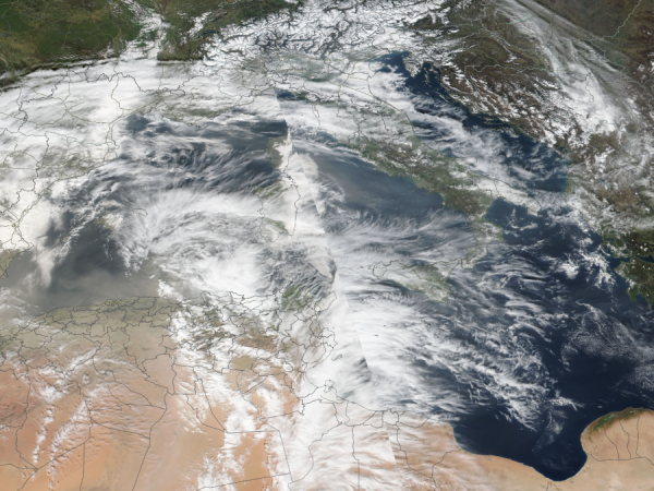 Sabbia del Sahara Italia