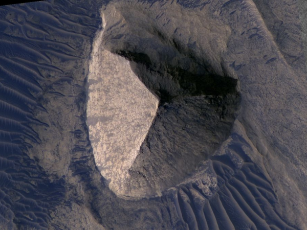 Marte, il pianeta rosso e la Piramide