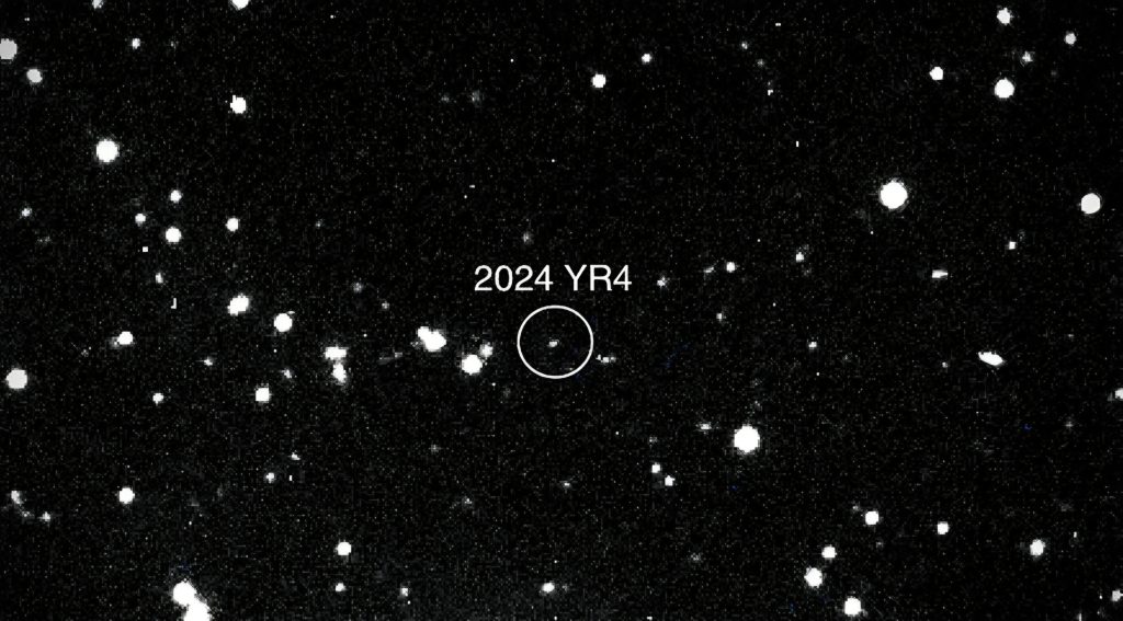 L'asteroide 2024 YR4 non colpirà la Luna: il James Webb ha chiuso il caso