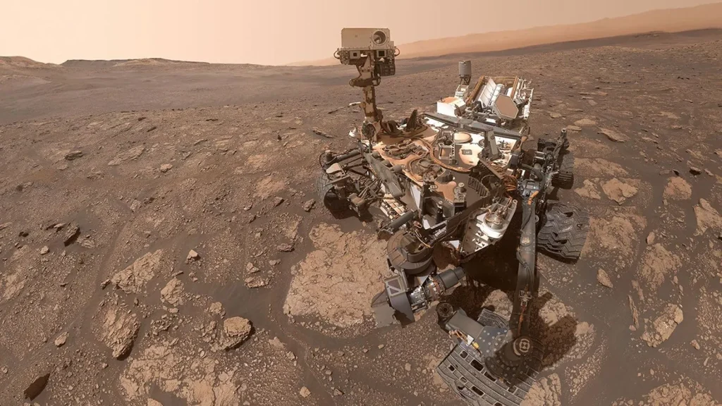 Il rover Curiosity su Marte