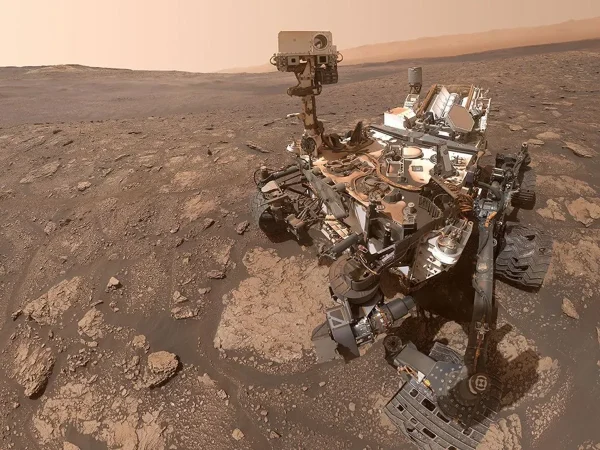 Il rover Curiosity su Marte