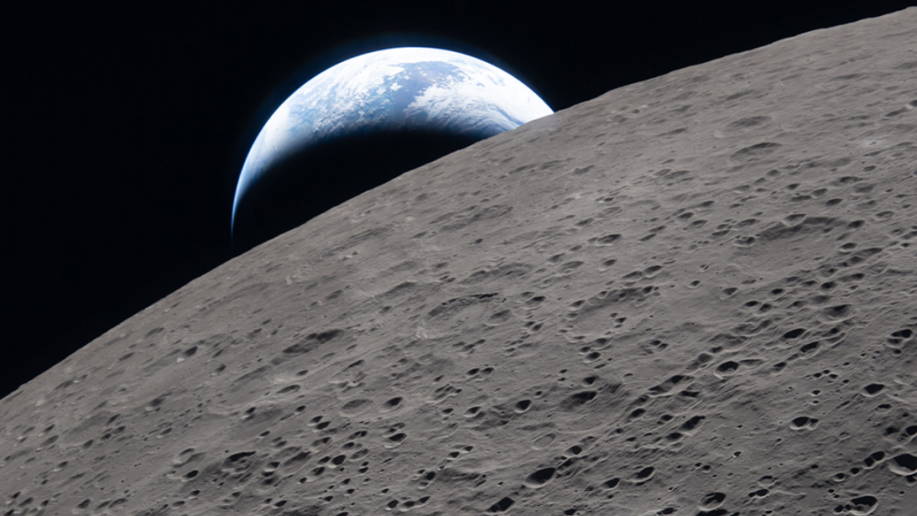 Terra e Luna Artemis II