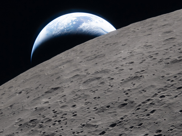 Terra e Luna Artemis II