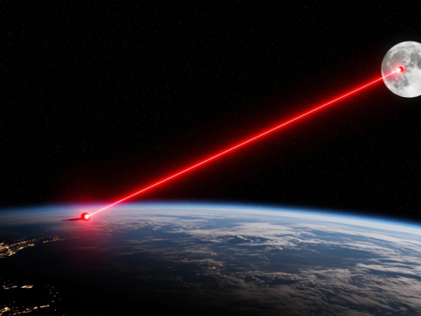 Laser Luna Terra