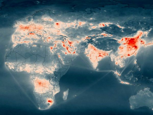 Inquinamento atmosferico. (ESA)