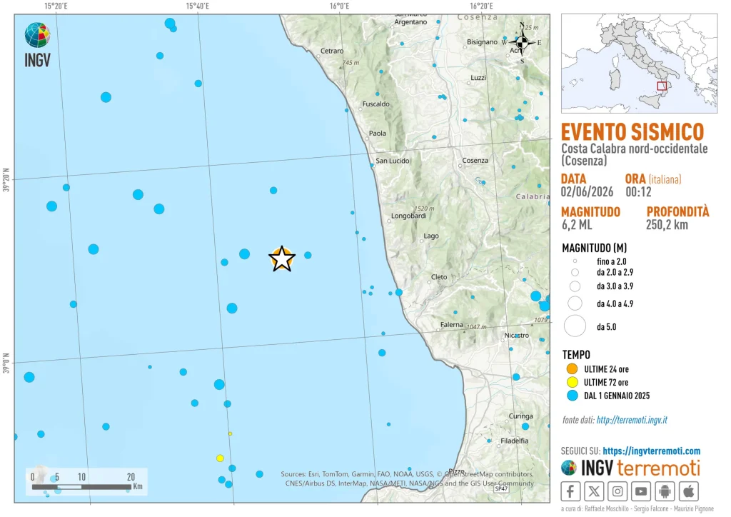 Localizzazione del Terremoto 
