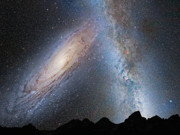 Via Lattea e Andromeda