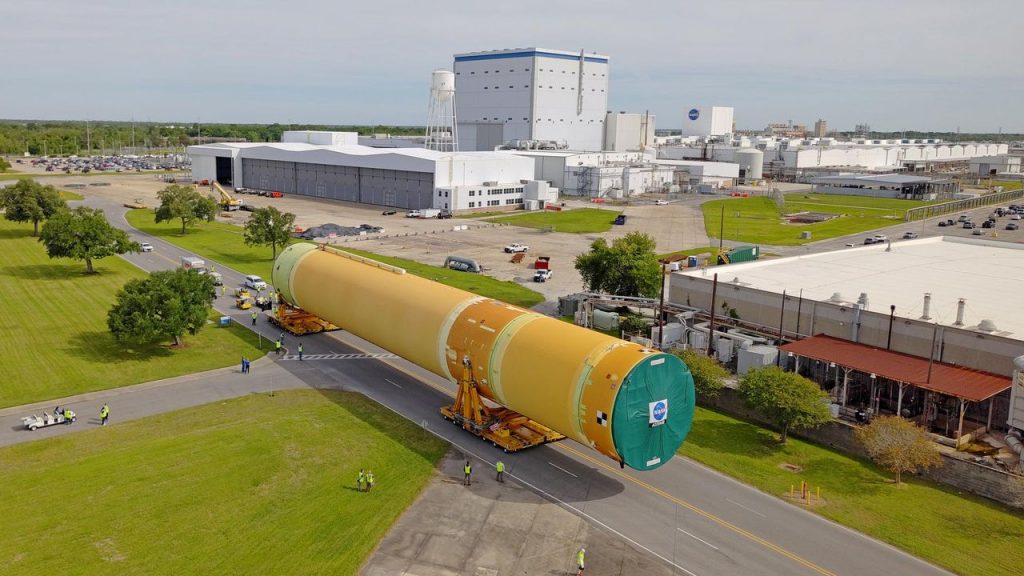 Artemis III SLS core