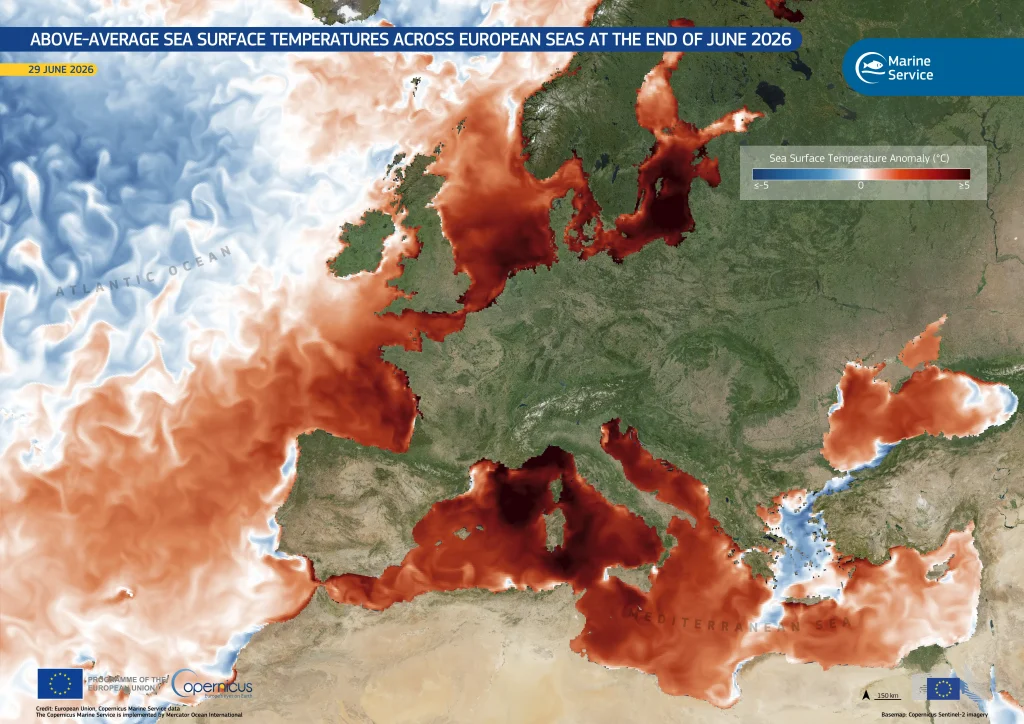 Mar Mediterraneo cambiamento climatico