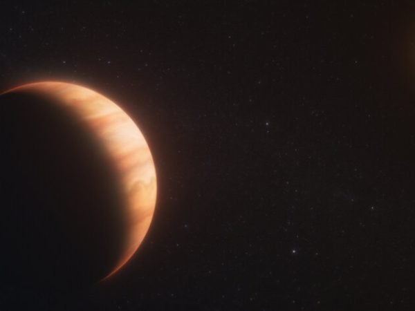 esopianeta gigante e James Webb