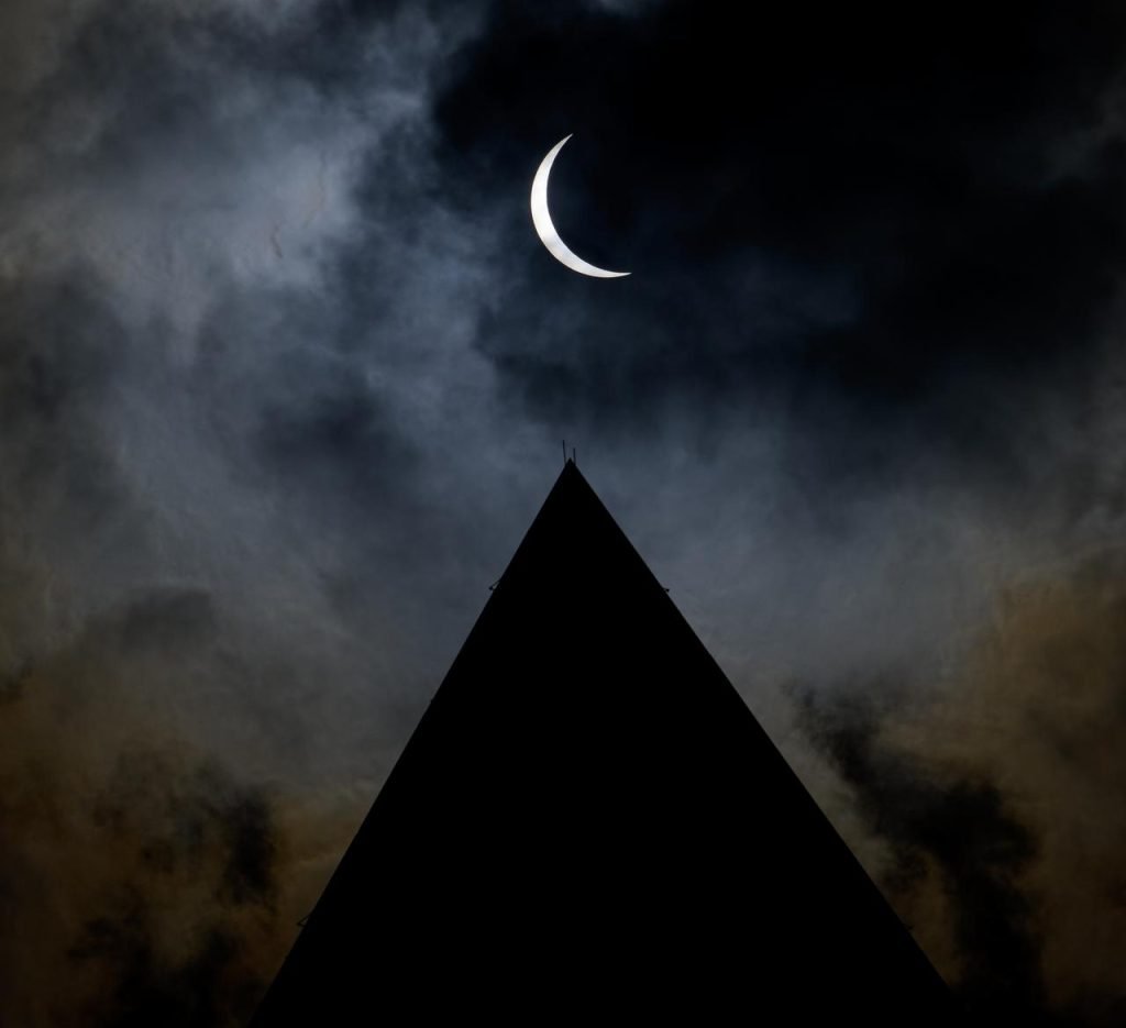 eclissi a washington (NASA/Bill Ingalss)