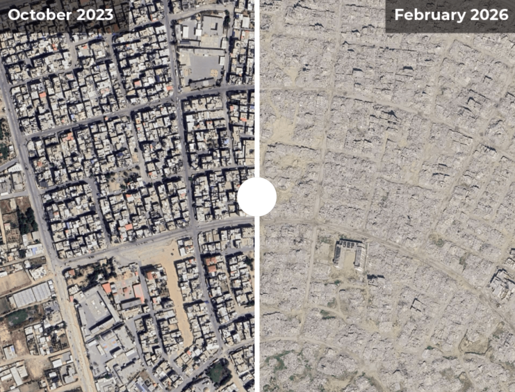 Striscia di Gaza, Google Maps
