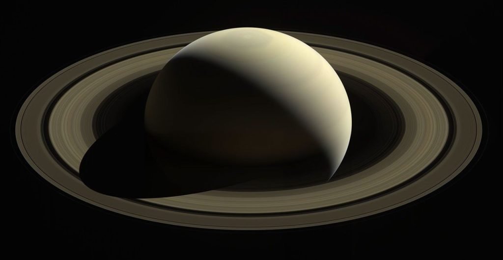 Saturno nel cielo di Ottobre