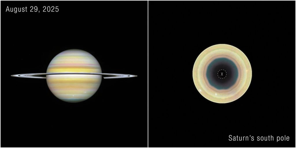 Saturno Polo Nord