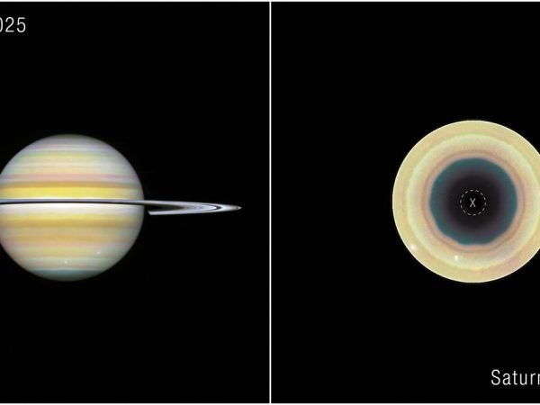 Saturno Polo Nord