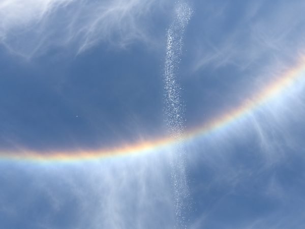 Pioggia tra cielo e terra